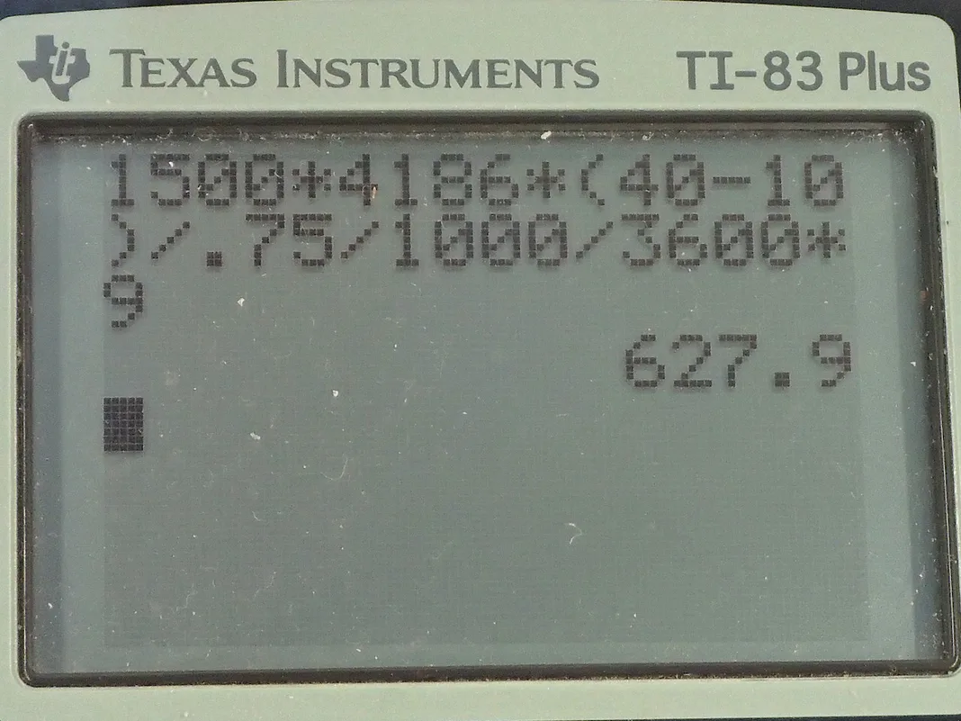 Calculator screenshot
