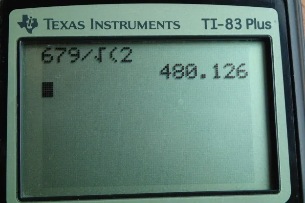 Calculator screenshot
