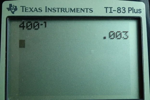 Calculator screenshot