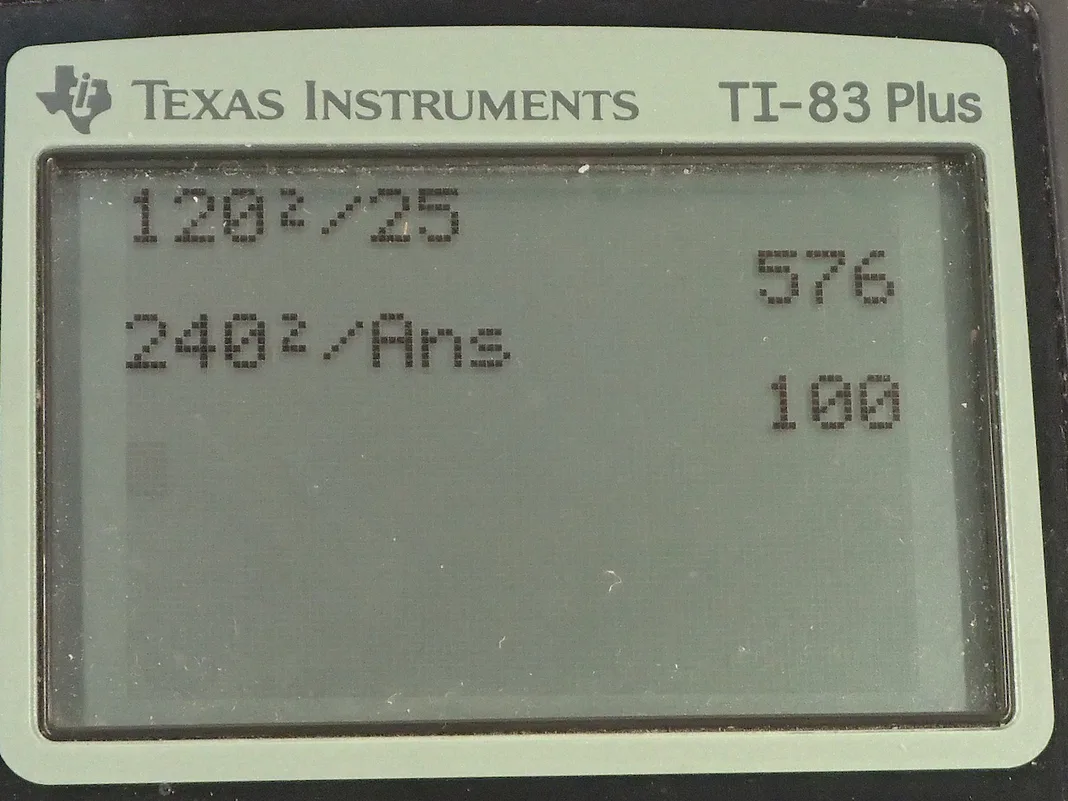 Calculator screenshot