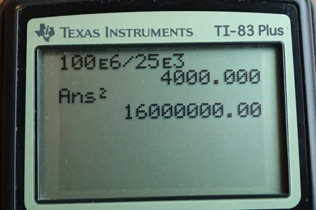 Calculator screenshot