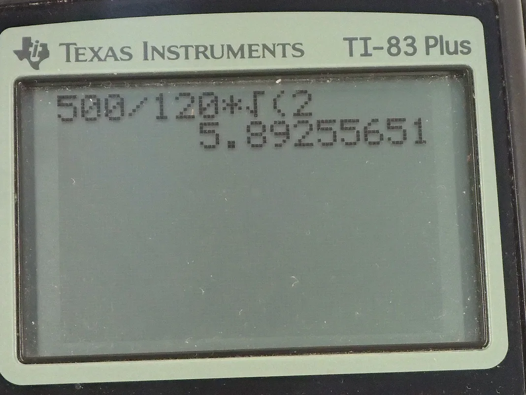 Calculator screenshot