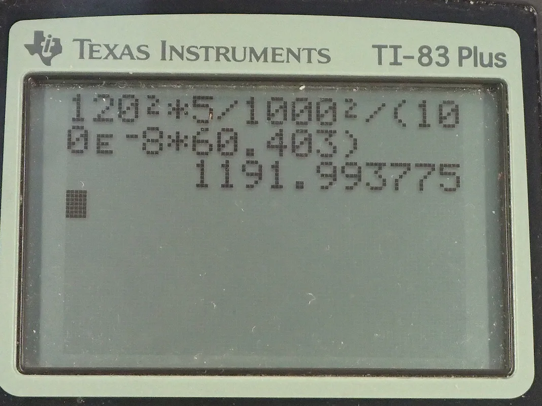 Calculator screenshot