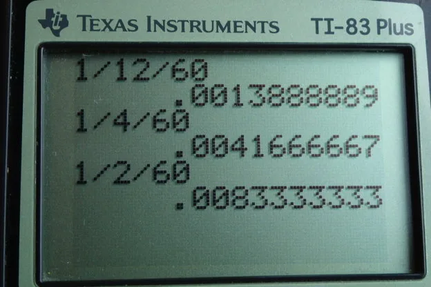 Calculator screenshot