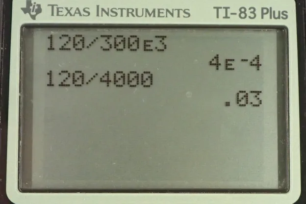 Calculator screenshot