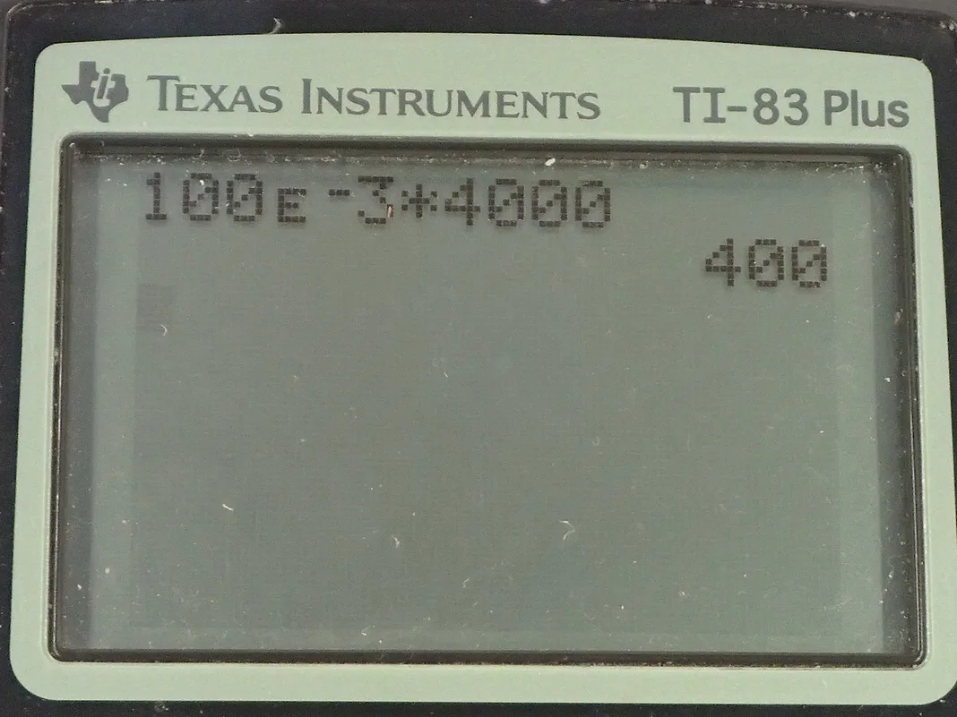 Calculator screenshot