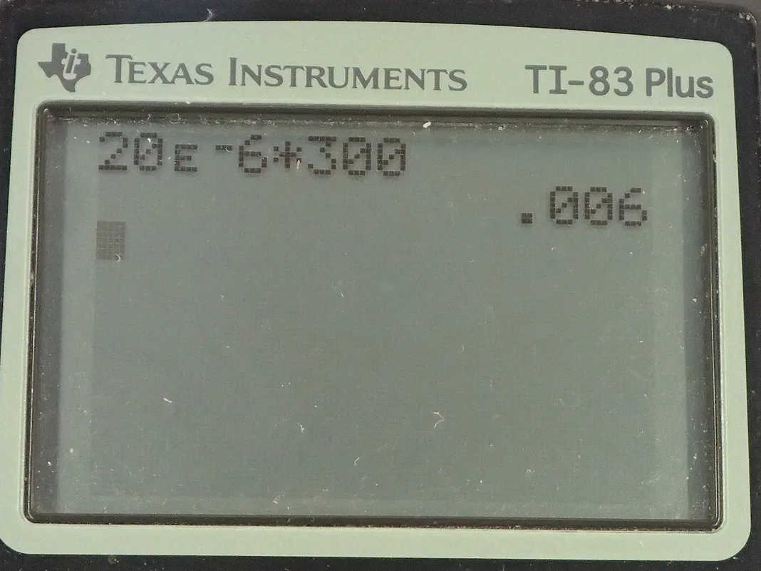 Calculator screenshot