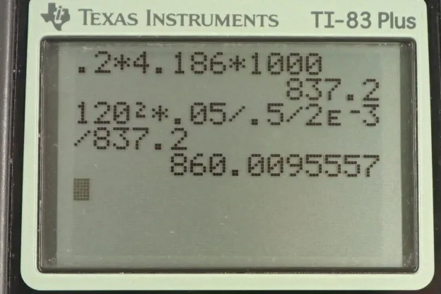 Calculator screenshot
