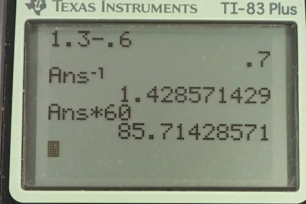 Calculator screenshot