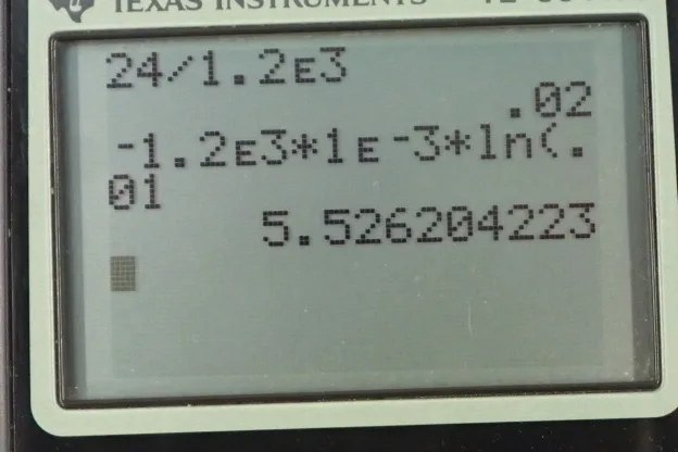 Calculator screenshot