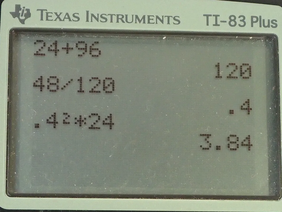 Calculator screenshot
