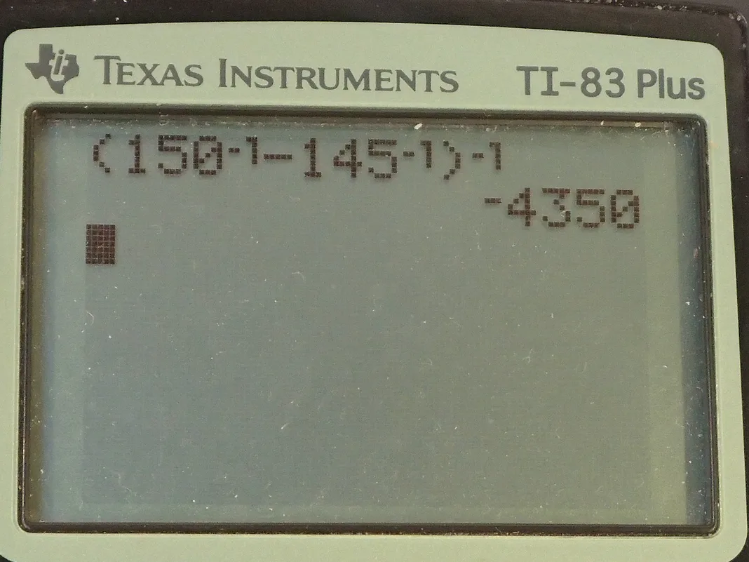Calculator screenshot