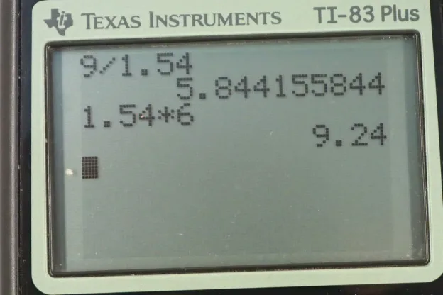 Calculator screenshot