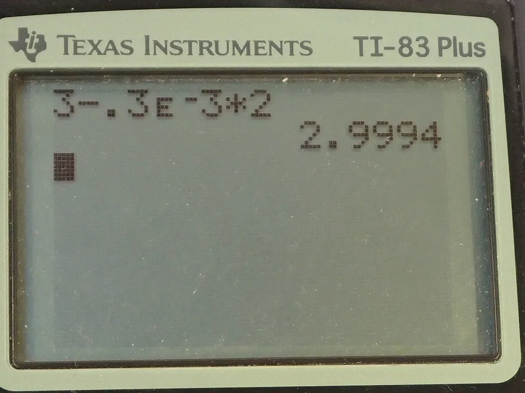 Calculator screenshot