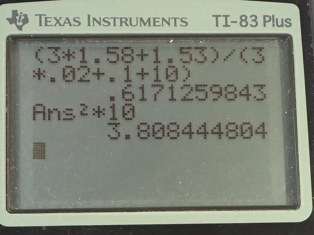 Calculator screenshot