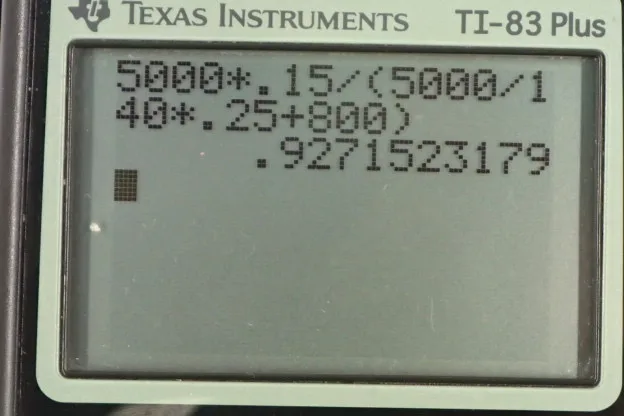 Calculator screenshot