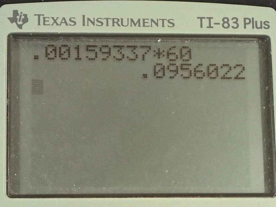 Calculator screenshot