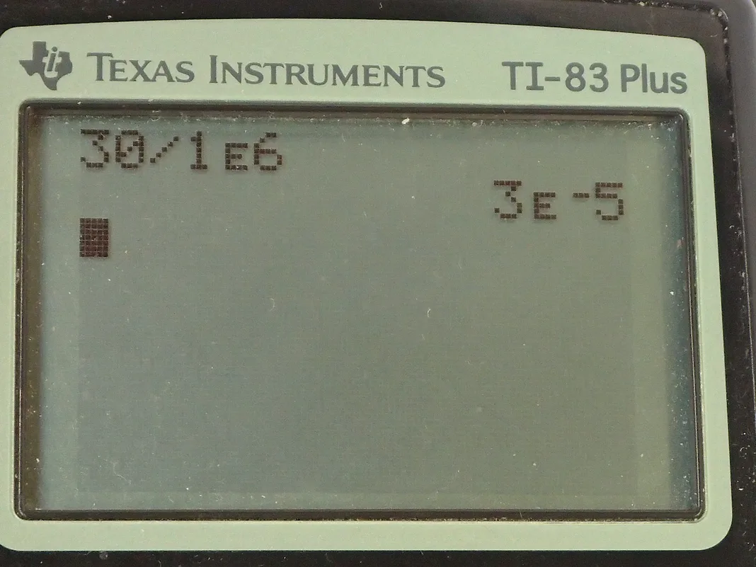 Calculator screenshot