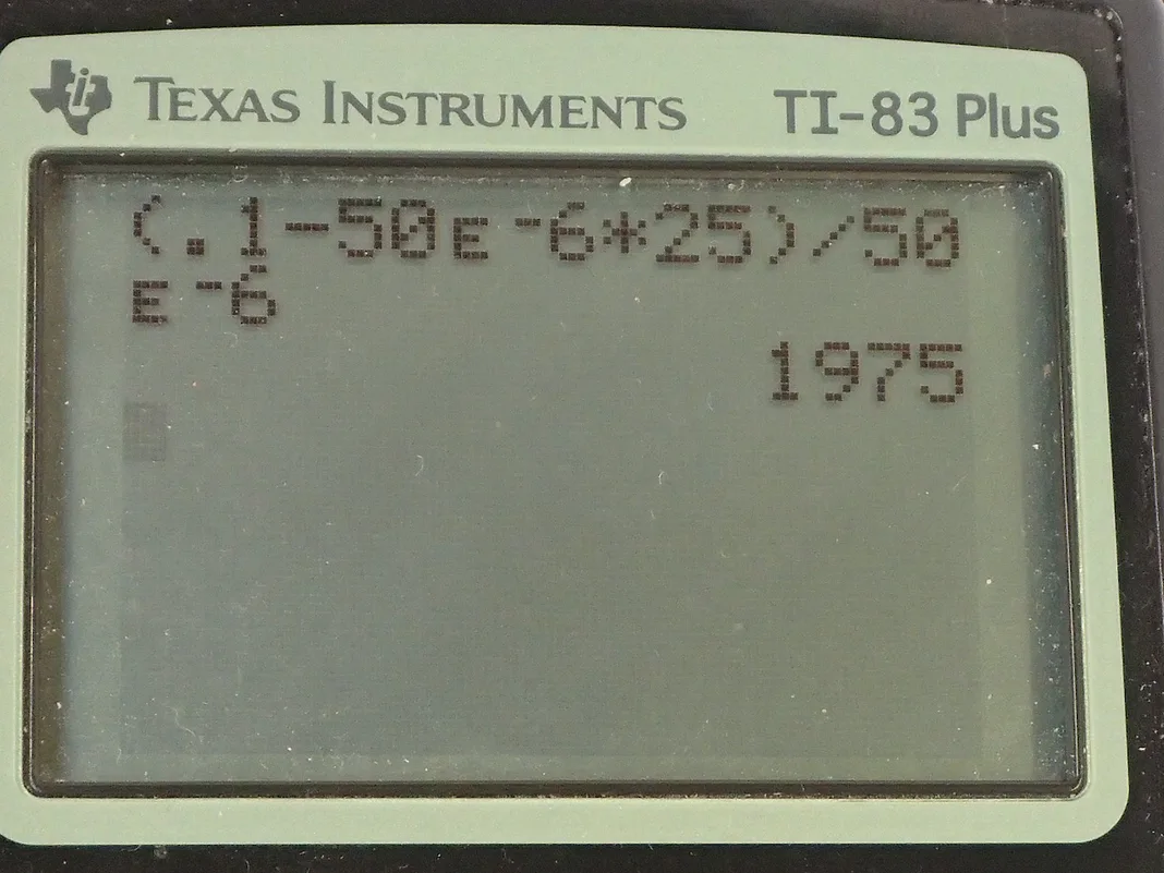 Calculator screenshot