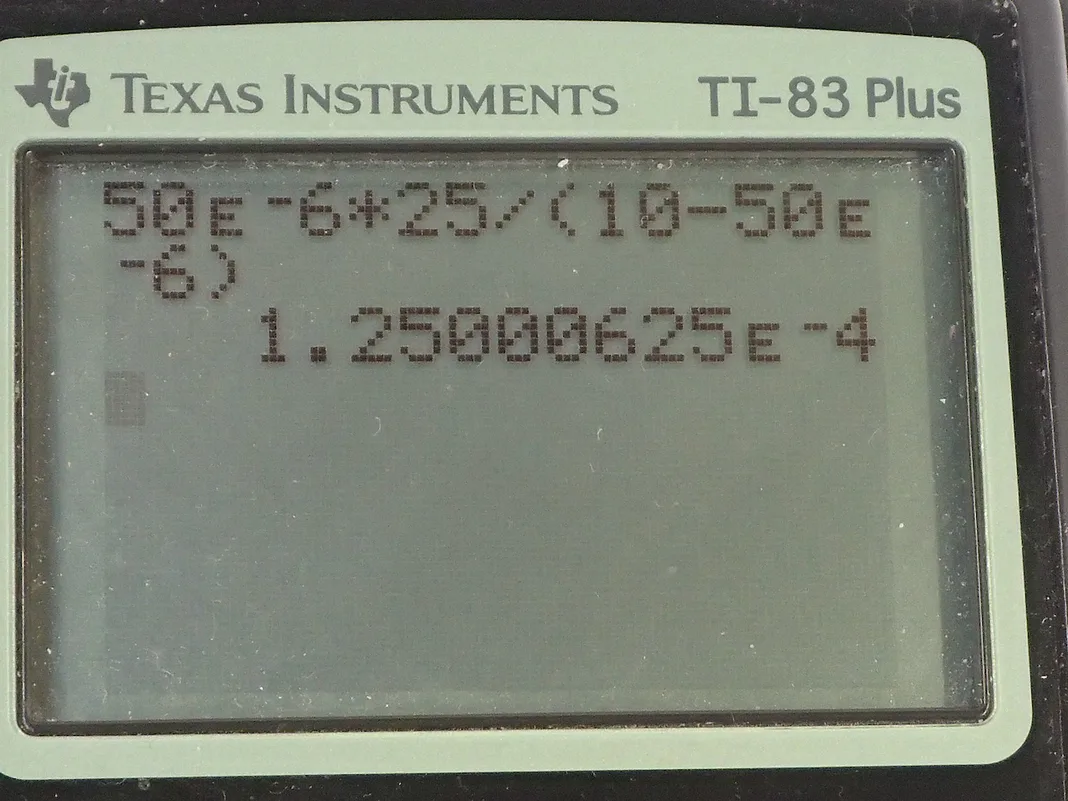 Calculator screenshot