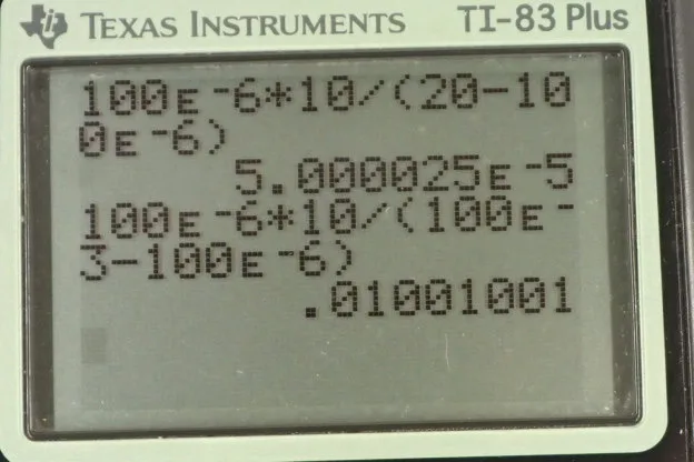Calculator screenshot