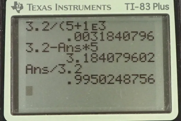 Calculator screenshot