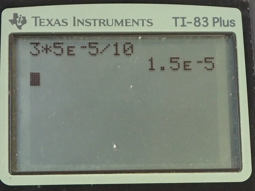 Calculator screenshot