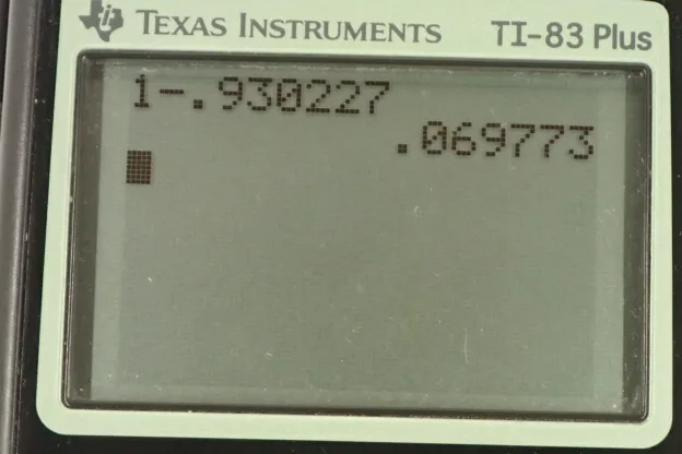 Calculator screenshot