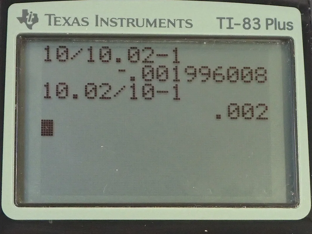 Calculator screenshot