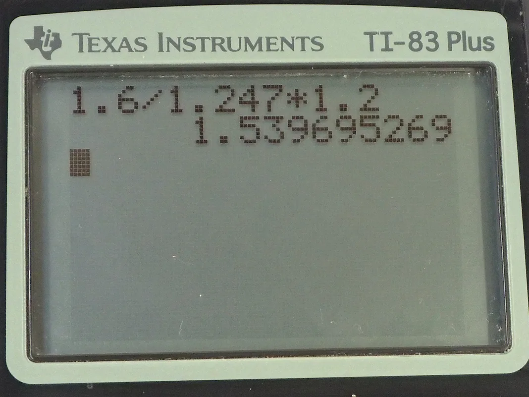 Calculator screenshot