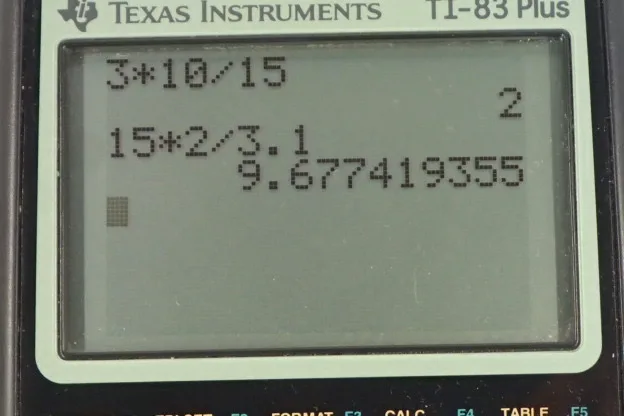 Calculator screenshot