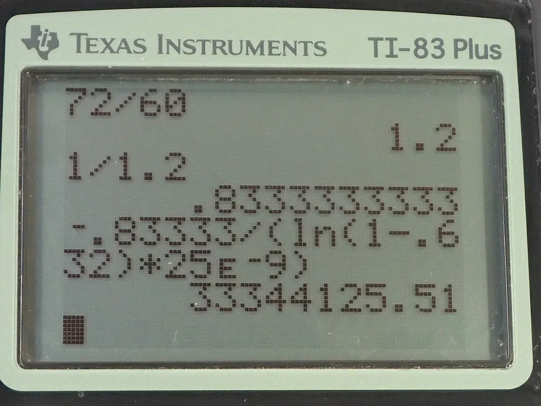 Calculator screenshot