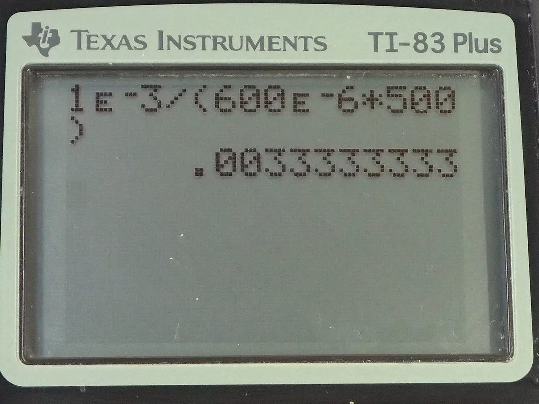 Calculator screenshot