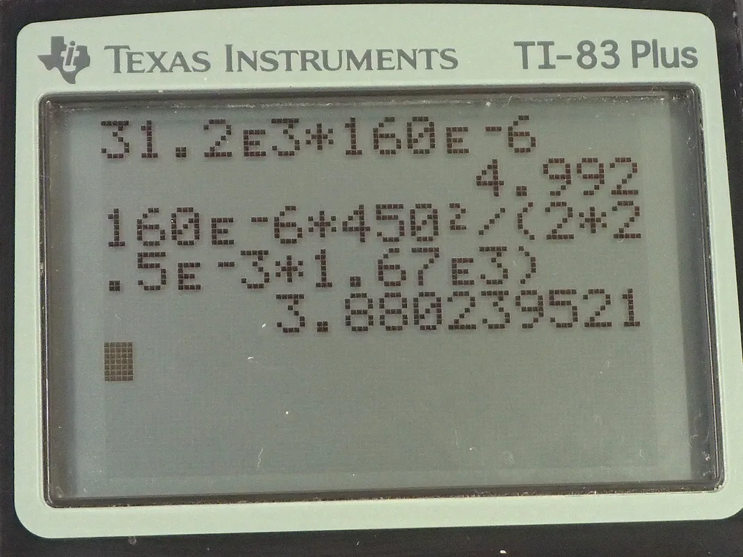 Calculator screenshot