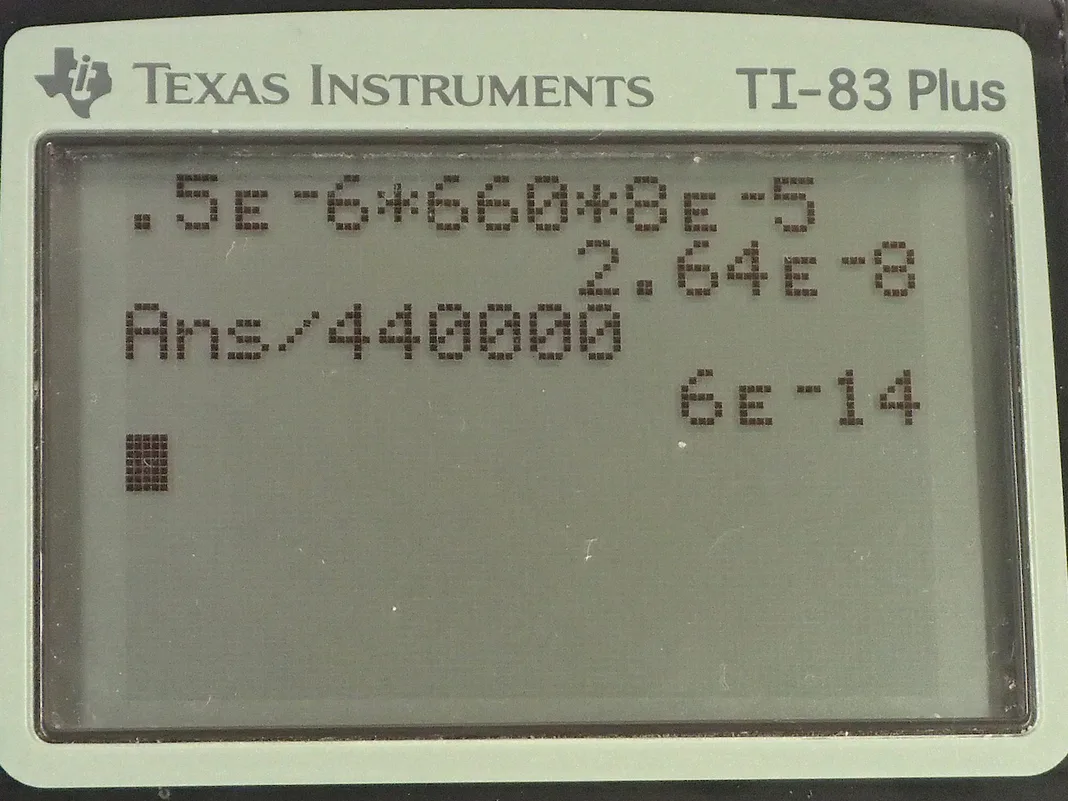 Calculator screenshot