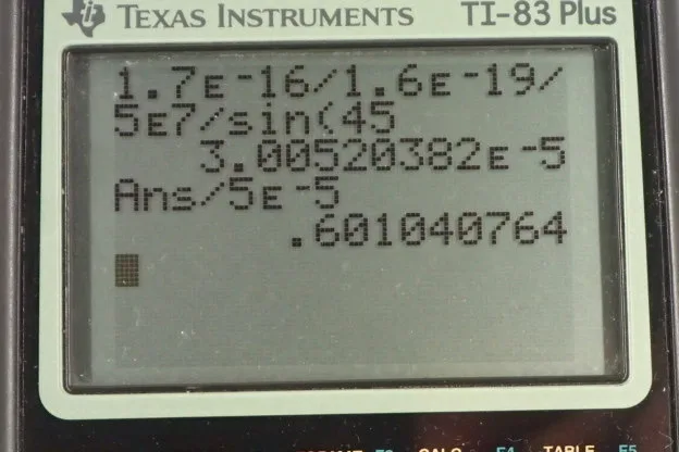 Calculator screenshot