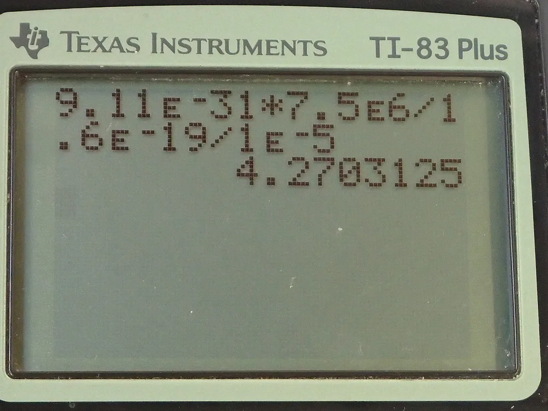 Calculator screenshot
