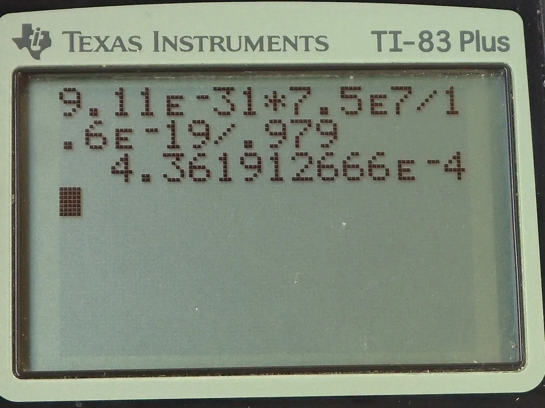 Calculator screenshot