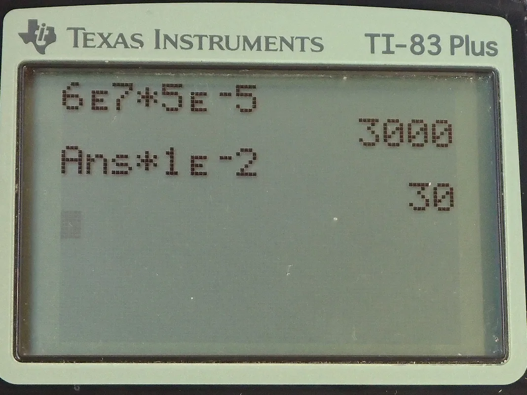 Calculator screenshot