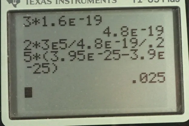 Calculator screenshot