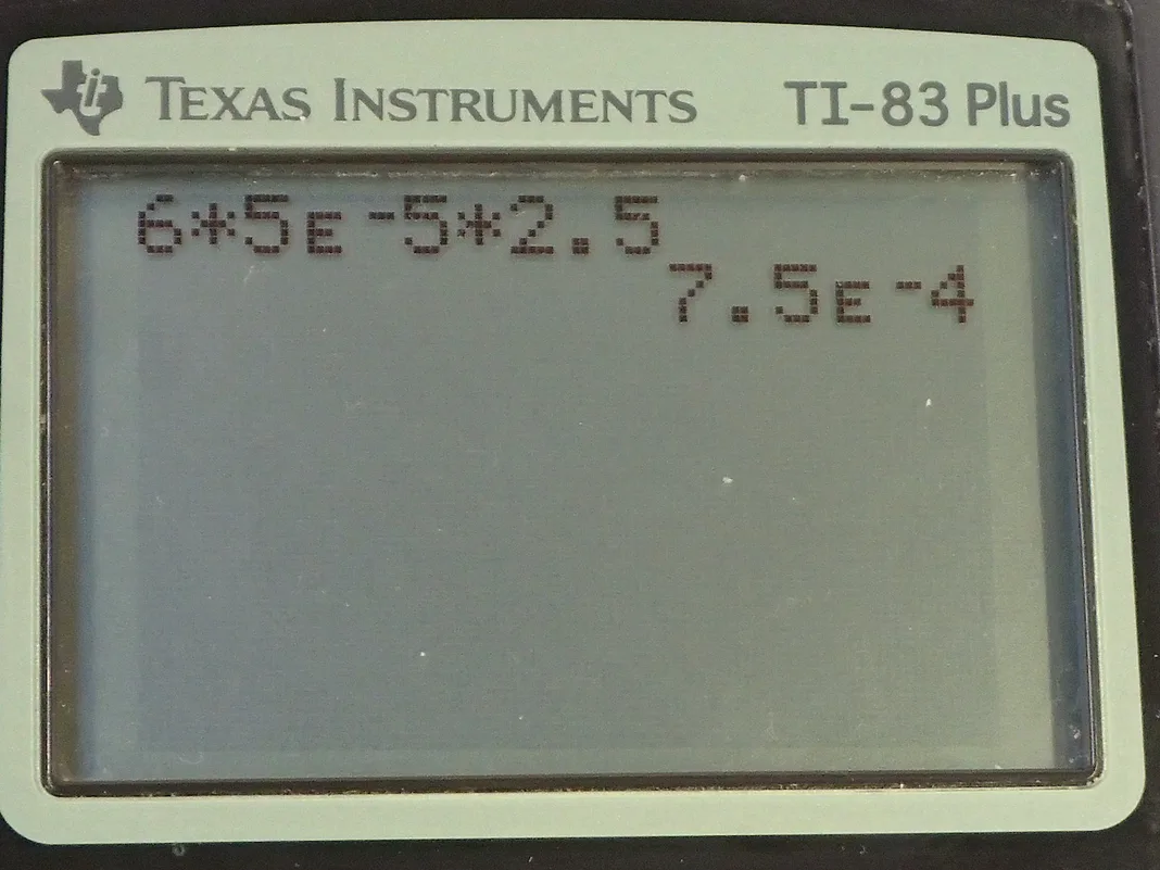 Calculator screenshot
