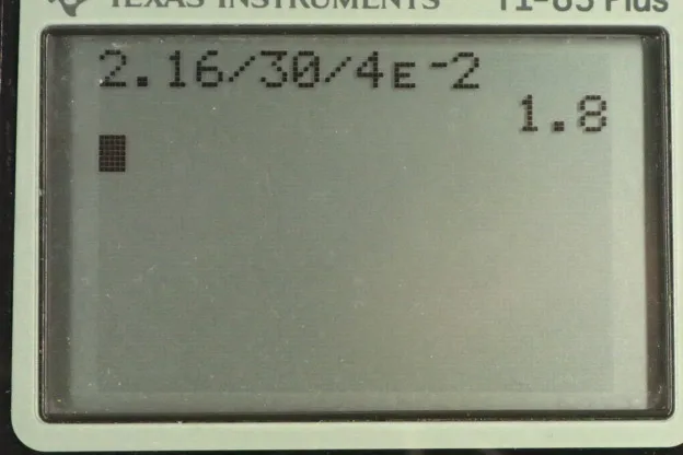 Calculator screenshot