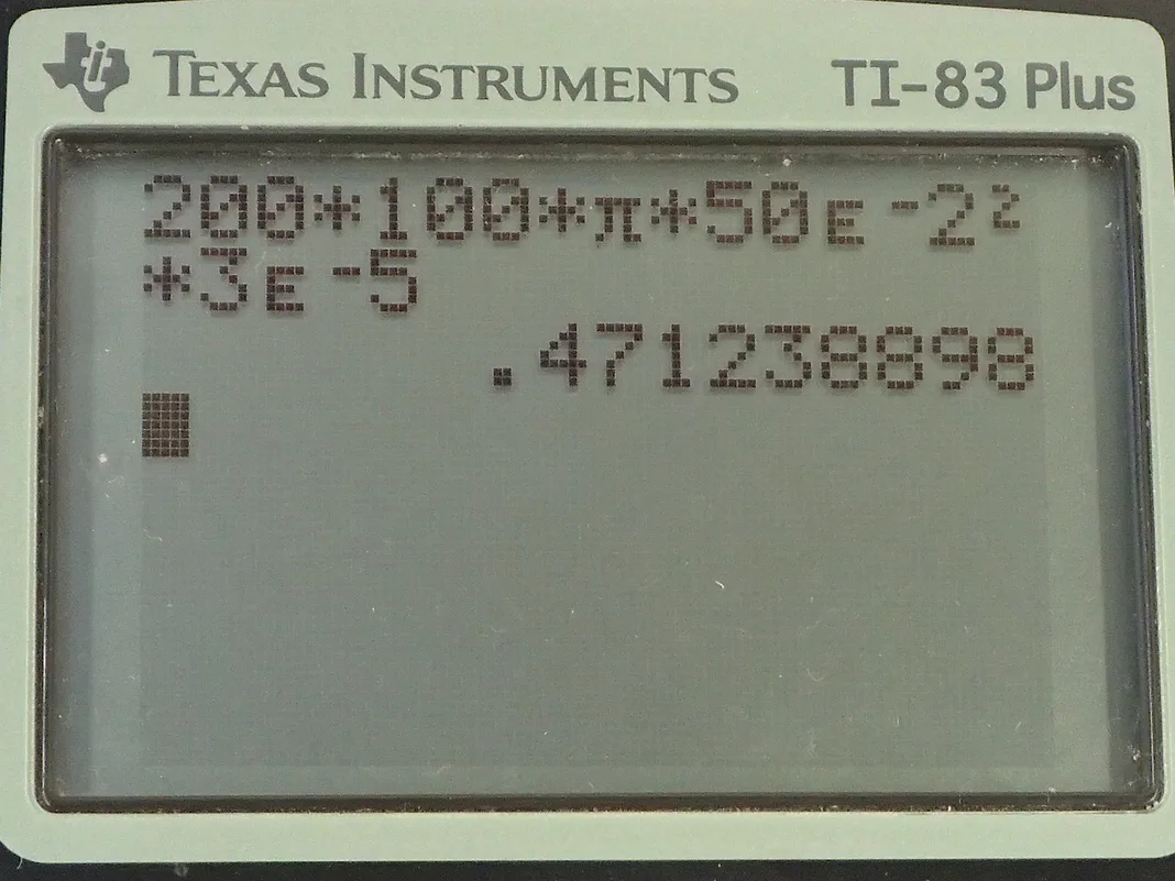Calculator screenshot