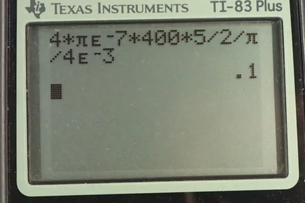 Calculator screenshot