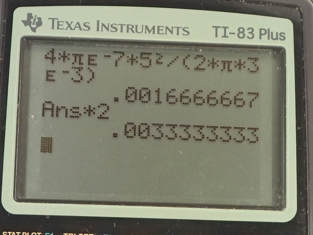Calculator screenshot