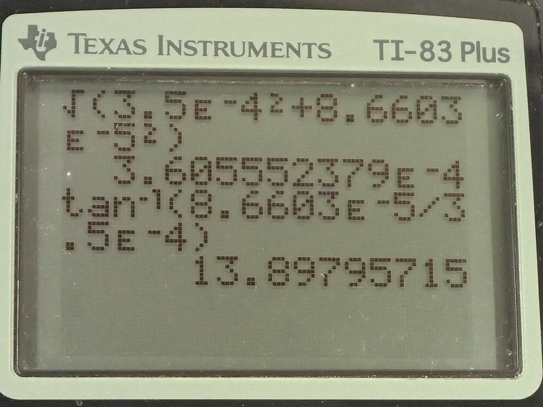 Calculator screenshot
