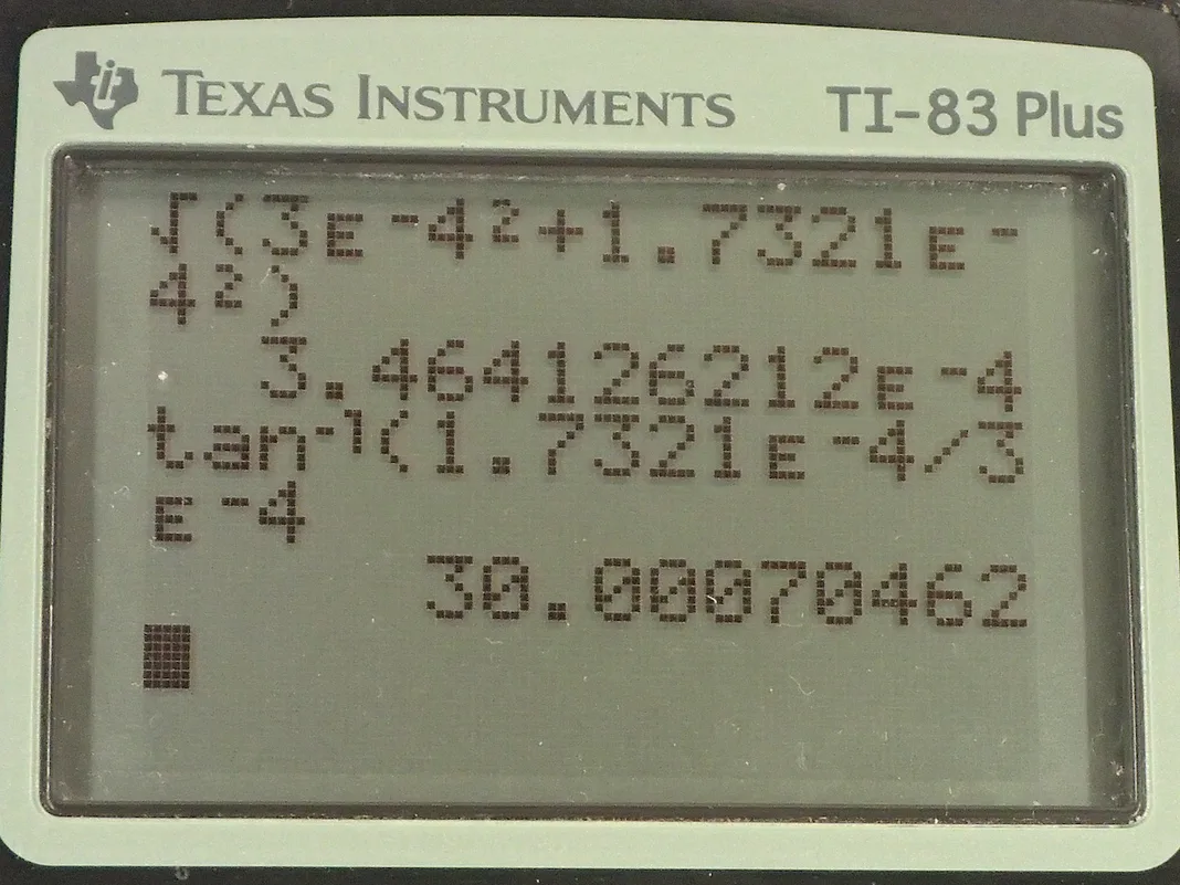 Calculator screenshot