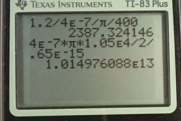 Calculator screenshot