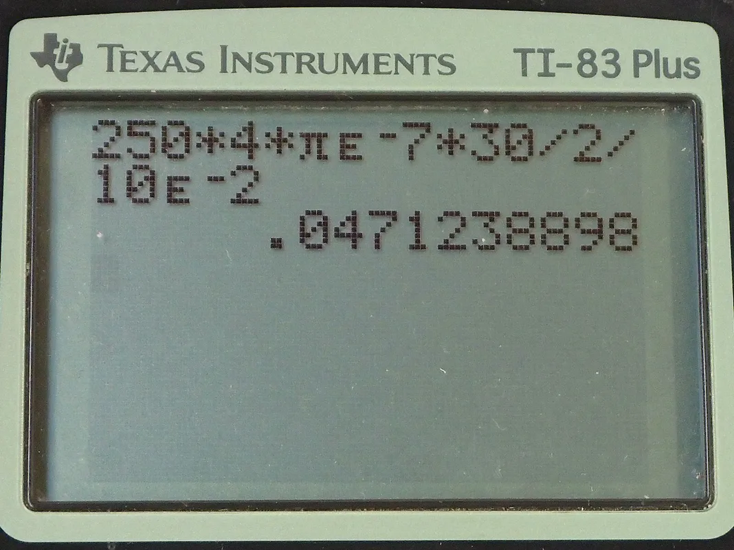 Calculator screenshot