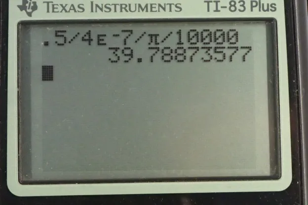 Calculator screenshot